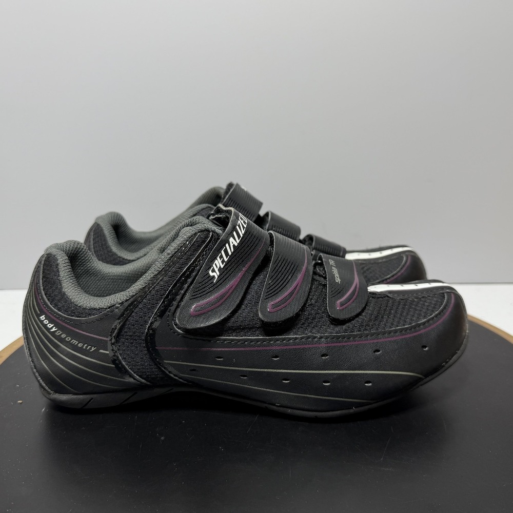 Specialized Spirita Touring Cycling Shoes Womens 9 EU 40 Black Road‎ 2-Bolt SPD